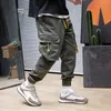 Hommes New Fi Casual Cargo Pantalon Quatre Seass Pantalon droit Poches Cordon Loose Fit Streetwear Cargo Patns Hommes 28-38 h5pr #