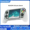 Portable Game Players ANBERNIC Grip Compatible With RG405M Handle Silicone Cover Ergonomic Handle Grip Stand Multi-port Design Non-slip Q240326