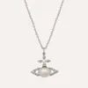 Viviennes Viviane Westwood smycken armband kvinnor hög kvalitet rund pärlhalsband armband hög version