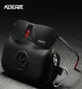 KDEAM RIMLESS Oval Men's Solglasögon Polariserade material Fram TAC Polarisation Lense Soft Rubber Foot Cover CX2007063949933