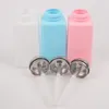 Storage Bottles 100/200/250ML Liquid Alcohol Press Antistatic Nail Polish Remove Dispenser Cleaner Pumping Refillable Bottle Holder Salon