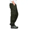 Neue 2022 Männer Cargo Hosen Multi Taschen Militärische Taktische Hosen Männer Outwear Streetwear Armee Gerade Hosen Casual LG Hosen M9Yk #