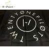 Accesorios Bandera de Twenty One Pilots 3 pies * 5 pies (90 * 150 cm) Tamaño Decoraciones navideñas para el hogar Bandera Regalos