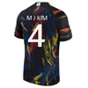 23 24 25 Jersey de football de Corée du Sud 2023 2024 2025 Home Red # 7 H M fils Kim Hwang Lee Jeong Sung Lee Kwon Kits de chemise d'équipe nationale