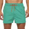 Heren Zomer Zwemshorts Badmode Trunks Badpakken Sneldrogend Surfstrandbord Elastische taille Zwembroek Surffing Shorts met Mesh Z3By #