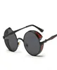 Steampunk Sonnenbrille Herren Sonnenbrille Retro Punk Sonnenbrille für Männer runden Mode -Hipster -Spiegellinsen Gradient Shades1577931