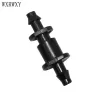 Connectors wxrwxy Garden hose 1/4" irrigation connector 1/4" straight barb drip irrigation 4/7 2 way joint 4/7 hose adapter 200pcs