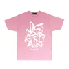 T-shirt de marque violet T-shirt de créateur pour hommes et femmes PUR043 T-shirt à manches courtes imprimé croquis abstrait T-shirt à la mode de haute qualité taille S-XXL