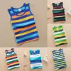 New 2022 Summer Tank Top For Girls Striped Children Undershirt Cotton Kids Underwear Model Teenager Camisole Baby Singlets Clothing