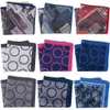 Taschentücher Bandanas Durag Tailor Smith Neues großes Set mit Griffkopf, bedruckt, weicher Griffkopf, Herren-Brusttuch, runde Welle, Blume, einfarbig, Hanky Y240326