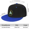 Ball Caps Nikaragua National Emblem Baseball Cap Classic Snapback Hat Hip Hop Style Flat Bill Regulowany