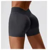 Yoga Shorts Women Gym Outfit Scrunch Butt Fitness Workout High Waist Leggings Clothes For Cycling Sports 240322