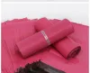 الجملة 100pcs/ Lot Pink Poly Mailer 10*13 بوصة حقيبة صريحة 25*35 سم أكياس البريد المغلف/ الأكياس البلاستيكية الختم اللاصقة.