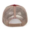 Berretti da baseball Cappello da camionista personalizzato Logo Berretto da baseball traspirante in maglia di cotone Donna Uomo Parasole estivo 5 pannelli Camion all'ingrosso