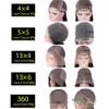 360 perruques de cheveux humains bouclés pour les femmes noires cheveux humains 4x4 5x5 vague d'eau dentelle fermeture perruque 13x4 13x6 Hd vague profonde dentelle frontale perruque