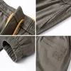 Hommes New Fi Casual Cargo Pantalon Quatre Seass Pantalon droit Poches Cordon Loose Fit Streetwear Cargo Patns Hommes 28-38 h5pr #