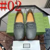 40 Model Luxry Designer Men Menafers Buty Wsuł się na moccasins Buty Moccasin