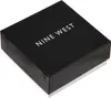 Женский эластичный браслет NINE WEST с серебристыми кристаллами и сердечками