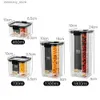 Food Jars Canisters 700/1300/1800ML food storage container plastic kitchen cooler noodle box rainy storage tank transparent sealed tankL24326