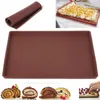 Silikonkakor Roll Tool Swiss Pastry Pad Kitchen Baking Mat Macaron Bread Making Tray Nonstick Knead The Dough 240325