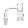 Rokende volledige las 14 mm rookaccessoires Flat Top Terp Slurper Quartz Banger met afgeschuinde rand en grote luchtstroom