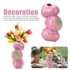 Films Strawberry Vase Decoration Creative Decorative Ceramic Artificial Fruit Ornament Plant Flower Arrangement Pot Desktop Home Decor