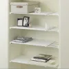 Racks Adjustable Wardrobe Storage Shelves Wall Mounted Partition Layered Rack For The Wardrobe Closet Bathroom Retractable Organizer