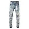 Purple Brand Jeans American distressed patch 9013
