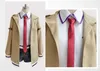 cosplay anime kostymer cosztkhp steins gate roll-playing japansk anime rollspel produktion kurisu rollspel jacka kostym kvinnor klädc24321