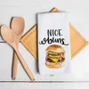 Let's Give Them Something to Taco, Fried Chicken Funny Tea Towel Waffle Kitchen Dish Napkin Thanksgiving Gift