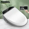 Foheel Electronic Bidet Cover Smart Toalett Seat Intelligent Instant Heat Badrum Hälsovård 240322