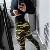 Pantalon actif Été Femmes Yoga Élastique Sport Camouflage Leggings Impression 3D Mince Polaire Slim Capris Pantalon À Séchage Rapide Skinny Gym Jeggings