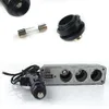 Ny 3 -vägs Multi Socket Cigarett Lighter Splitter Port Plug med 12V/24V Adapter USB Triple Car Charger