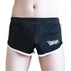 män brädeshorts jogging fitn sweatpants snabb torr fit manlig nät andningsbara träningsboxare m3l4#