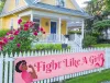 Accessories Breast Cancer Awareness Backdrop Banner Pink Ribbon Outdoor Yard Sign Hanging Banners for Breast Cancer Charity Party Supplies