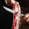 Noże noże ze stali nierdzewnej Zestaw Kute młotek Chef mięs mięs clever nóż Butcher ostre narzędzie do krojenia warzywnych narzędzie do krojenia warzyw