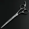 Black Knight 65 Inch Cutting Scissors Professional pet Shears hair Hairdressing Barber Human Dogs Cats 240315