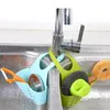 Almacenamiento de la cocina 1/3pcs portátil para colgar la bolsa de desagüe cesta de jabón de jabón brote de baño brote secado esponjas soporte herramientas fregadero