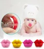 Neonato divertente Grandi labbra rosse Ciucci Ciucci infantili in silicone 5 colori Baby Succhietto Capezzoli C44932264786