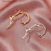 Ohr-Stulpe, Retro-Gold-Metall-Ameisen-Ohrclip, nicht perforiert, Elfen-Ohrclip, Damen-Falschknorpel-Ohrringe, Schmuck, Geschenke, Y240326