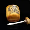 Flaskor utsökt kinesisk handmålning Vacker kvinnlig mönster snusflaska