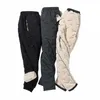 winter Lambswool Warm Thicken Sweatpants Men Fi Joggers Water Proof Casual Pants Men Plus Fleece OverSize Trousers q6n1#