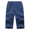 swobodne męskie spodnie cielęce Pants Mężczyźni Summer Mens Beach Krótkie spodnie Krótkie spodnie Homme Brand Ubranie Szybkie suche sport 97 O0CH#