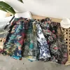 Verão nova boutique fr cott linho casual praia shorts masculino confortável respirável lazer shorts masculino o99d #