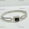 DY Desginer David Yurma Bracelets Jewelry Bracelet Simple And Elegant Popular Woven Twisted Rope Ring David Bracelet High Quality Fashion Luxury Wedding 424