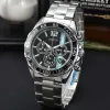 2024 Tog Original Brand Quartz Watches For Mens Multifunction Classic Carrera Full Steel Watch Chronograph Automatic Date AAA Clocks