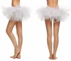 Sexy Skirt Skirts Sexy adult womens half skirt 5-layer sheer fluffy skirt ballet short party nightclub mini skirt performance activity clothing 24326