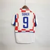 Euro Cup Chorwacja Koszulki piłkarskie 24 25 Modric Majer Chorwacy Euro 2024 Gvardiol Kovacic Suker Men Kit Kit Kit Fan Fan Wersja Retro 1998 Croacia Football Shirt