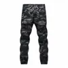 M-5XL 2024 Mens Boutique Autunno Matita Harem Pantaloni da uomo Camoue Pantaloni militari larghi e comodi pantaloni cargo Camo Joggers K9gP #