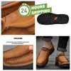 Nouvelle vente de chaussures en cuir pour hommes en cuir véritable surdimensionné mocassins GAI chaussures en cuir décontractées chaussures de randonnée pour hommes affaires BIGSIZE SOFT Men Fashion Mocassins